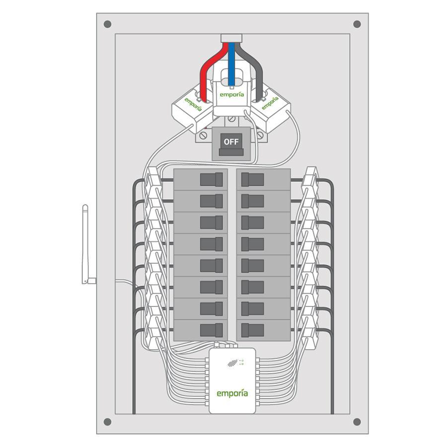 Smart Electricity Monitor-3 Phase With 16 Sensors_7