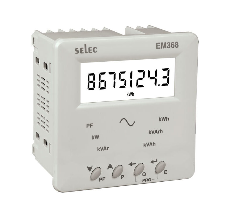 EM368_LCD Display CT Operated Energy Meter