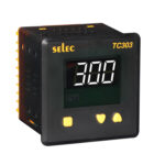 SELEC TC303CX- CX Series 3-Digit display, Single set point, Temperature controller with TC/RTD input, 10A relay, 96X96mm size, 90 to 270V AC/DC