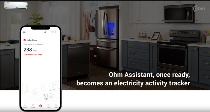 Ohm Assistant for Homes is an IoT microcontroller device for energy monitoring