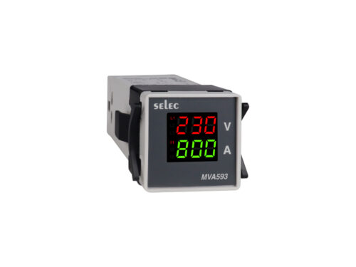 Digital Panel Meter-Multifunction series, SELEC-MVA593-CE