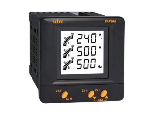Digital Panel Meter-Multifunction series, SELEC-VAF36A-230-CE *