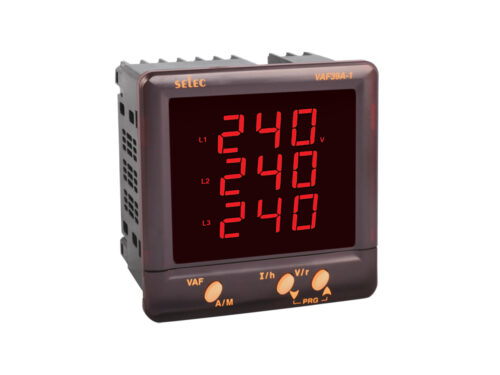 Digital Panel Meter-Multifunction series, SELEC-VAF39A-1-230V