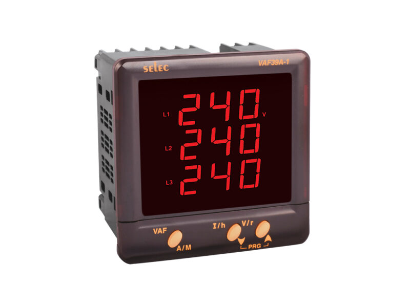 Digital Panel Meter-Multifunction series, SELEC-VAF39A-1-230V - Image 1