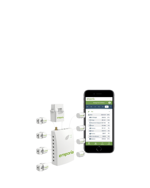 Sensor based energy monitor