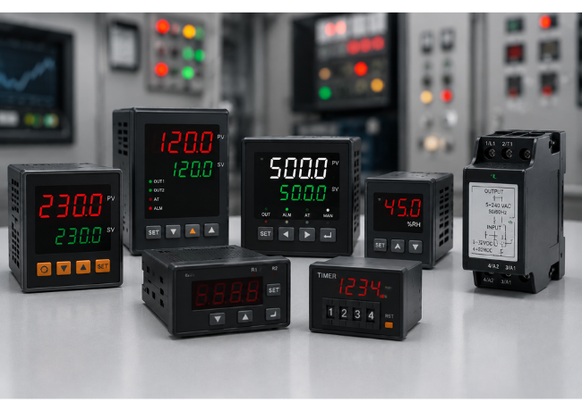 Monitoring, Display and Control of Process Variables