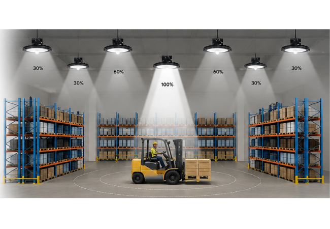 Lighting Automation-Warehouse Application
