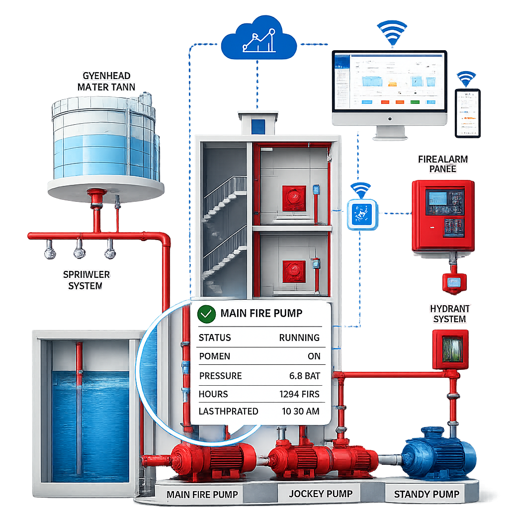Fire Safety System Monitoring, readiness and reporting