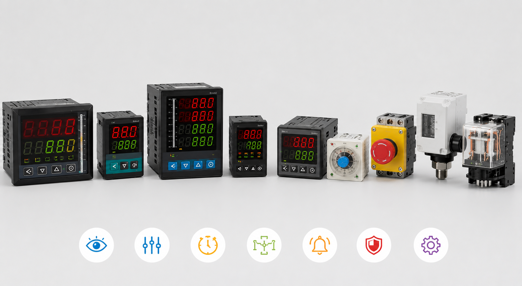 Industrial Process Indicators, Controllers & Switches