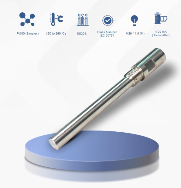threaded thermowell-sensors and probes