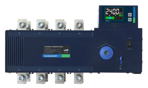 Automatic Transfer Switch (ATS)-mootorized with Inbuilt LCD Controller - Universal-Elmeasure-ATeSL