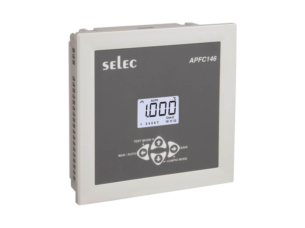 Selec APFC146 Automatic Power Factor Controller Selec APFC146-112-90/550V-CE - Image 1