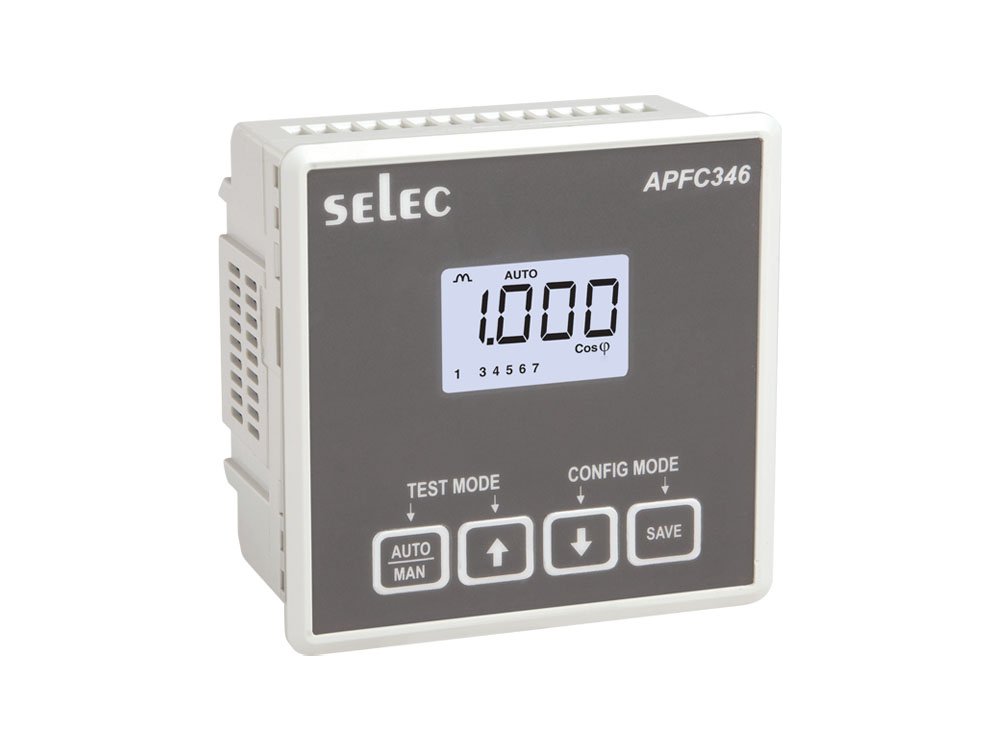 Selec APFC346 Automatic Power Factor Controller Selec APFC346-108-230V-CE - Image 1