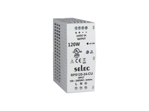 Power Supply, DIN Rail Mounted, Selec RPS120-48-CU