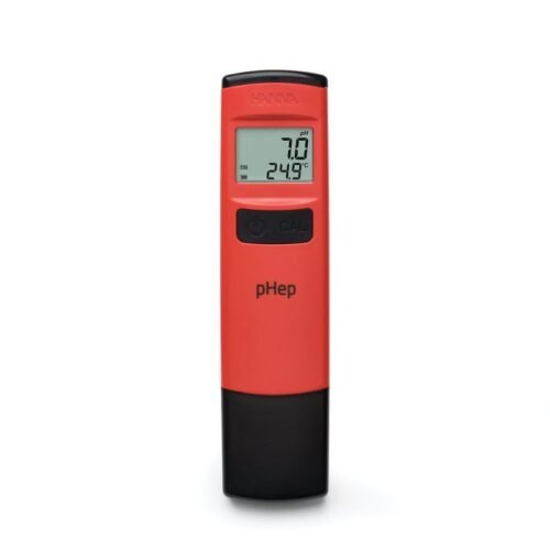 pHep Waterproof Pocket pH Tester with 0.1 pH Resolution – Hanna HI98107