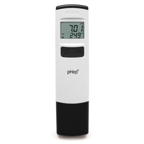 pHep+ Waterproof Pocket pH Tester with 0.01 pH Resolution – Hanna HI98108